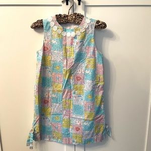 Lilly Pulitzer Zodiac Shift Dress Size 12 girls